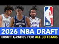 2026 NBA Draft Grades UPDATED After Round 2 BIGGEST Winners Losers From The NBA Draft