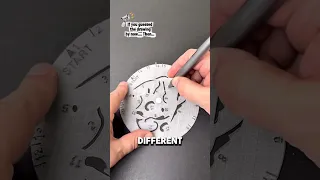 كيف يكشف هذا القالب الدائري عن صورة مخفية                 شورتات  شورتات مميزة دندنها