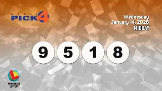 Wisconsin Lottery Midday Draw 2026
