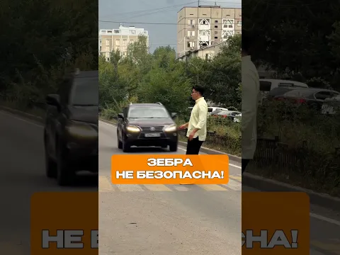Почему пешеходный переход не безопасен #пдд #пдд2025 #тоқтадақара
