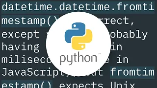 How to convert integer timestamp into a datetime