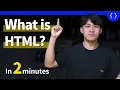 HTML explained in 2 minutes HyperText Markup Language