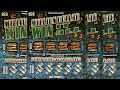 GO BIG OR GO HOME MILLION DOLLAR WIN IT ALL PENNSYLVANIA LOTTERY 50 SCRATCH OFF TICKETS