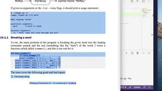 Tiny Python Projects Ch 14 Pt 2 Writing a test function