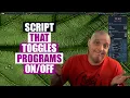 A One Line Bash Script To Toggle Programs