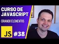Curso JavaScript - Criando elementos com DOM createElement