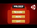 PAUSE MENU in Unity 2020 Tutorial