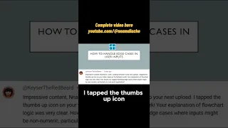 How to Handle Edge Cases in User Input