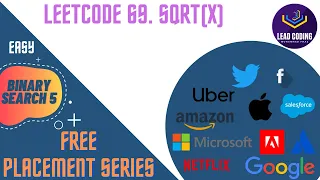 Leetcode 69 Sqrt x