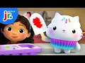 Lagu Make Kitty Ghost Pops with Cakey Cat! 🍬 Gabby's Dollhouse | Netflix Jr