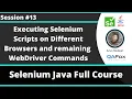 Selenium Java Training - Session 13