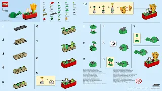 LEGO instructions - Monthly Mini Model Build - 40399 - Flowers and watering can (05-2020)