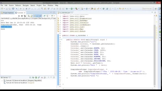Java Calendar And Set Date