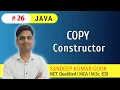 Copy constructor in java Java copy constructor