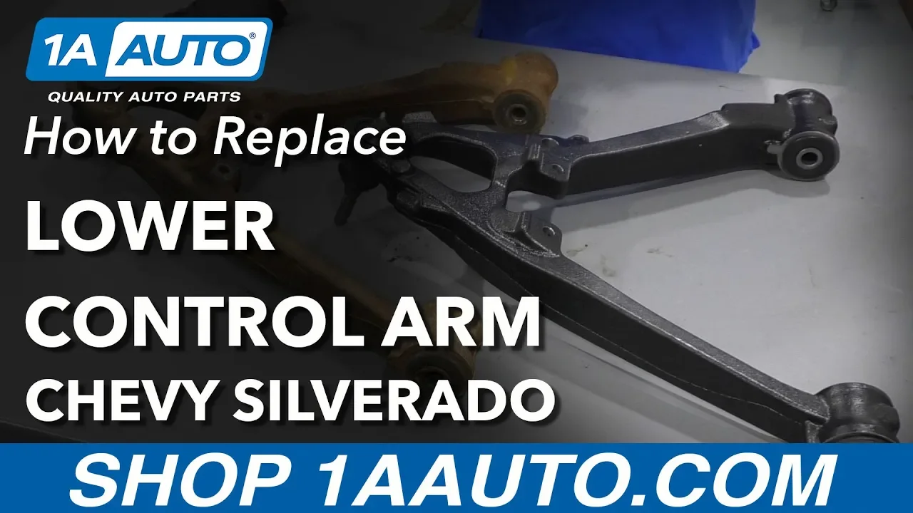 How to Replace Lower Control Arm 07-13 Chevy Silverado