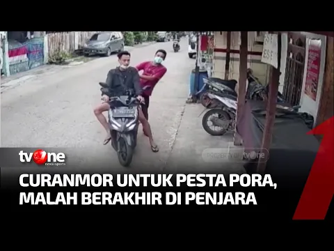 Berniat Foya-foya Usai Curi Motor, Dua Pelaku Ditangkap Empat Jam Usai Kejadian