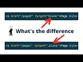 Download Lagu HTML Tip - target vs _target In The \