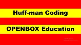 Huffman Coding - image Compression Scheme