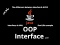 JAVA - Interface Part1 Real-Life Example UML Convention