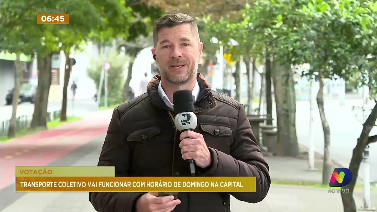 Confira o funcionamento dos principais serviços públicos no dia das eleições em SC