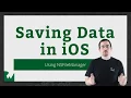 The NSFileManager - Saving Data in iOS