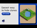 The easiest way to hide unwanted clones Beginner Cinema 4D