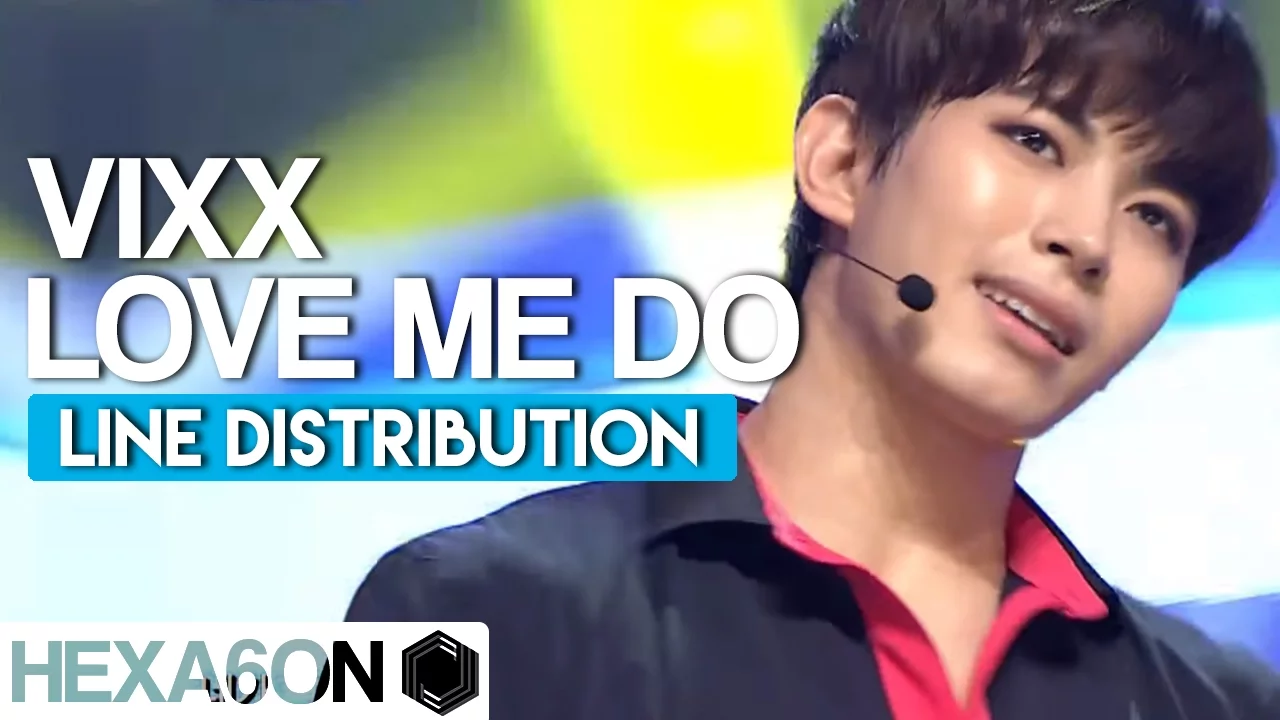 VIXX - Love Me Do Line Distribution (Color Coded)