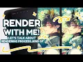 Render An lllustration with Me Rendering Process