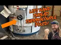 How to Replace Whirlpool Water Heater Thermocouple with left hand threads with parts you can find