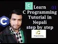 C Programming language tutorial in Nepali 01