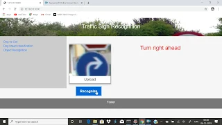 Traffic Sign Recognition Usin OpenCv Python Machine Learning