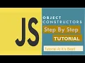 JavaScript Object Constructors tutorial