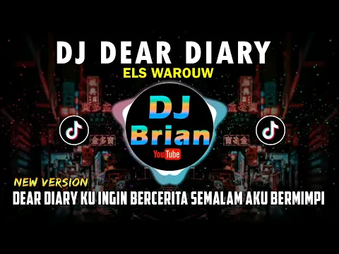 Download MP3 DJ DEAR DIARY FUJI | DEAR DIARY KU INGIN BERCERITA | REMIX FULL BASS VIRAL 2022