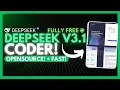 Deepseek V3 1 Coder NEW Fast Free and Local Opensource GEM Sonnet 4 Alternative