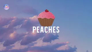 justin bieber peaches lyric video 