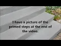 Behr Granite Grip on concrete steps - DIY