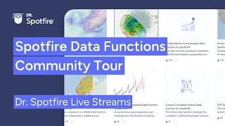 Spotfire Data Functions Community Tour