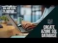 How to Pt 2 Create a Java Azure SQL Database Tutorial Create Azure SQL DB