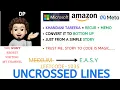 Uncrossed Lines Microsoft Amazon Meta Leetcode-1035 Live Code Explanation