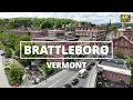 Brattleboro Vermont - 4K Drone Tour
