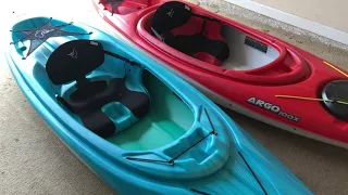 Pelican Kayak Review Comparing the ARGO 100x and the Trailblazers 100ex