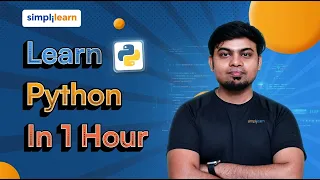 Python Tutorial For Beginners 2026 Learn Python In 1 Hour Python Full Course Simplilearn