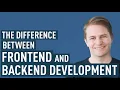 Frontend Vs Backend Development - What s The Difference