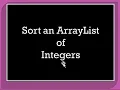 What is java sorting arraylist Tagalog