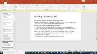Lec08 Network Programming - URL Connections