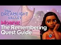The Remembering Quest Guide in Disney Dreamlight Valley