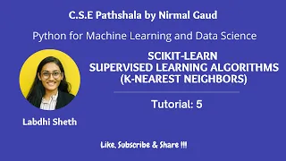 Scikit-learn Supervised Learning Algorithms K-Nearest Neighbors Tutorial 5