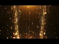 golden particles shiny loop seamless 4k