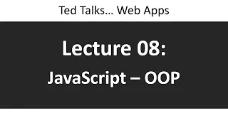 CSCI4208 - Lecture 08 JavaScript