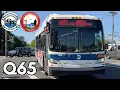 MTA New Flyer C40LF New Flyer XD40 action on the Q65 Pre-Queens Bus Redesign